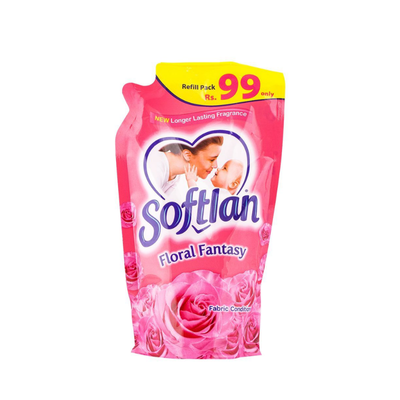 SOFTLAN LIQUID POUCH 450ML PINK