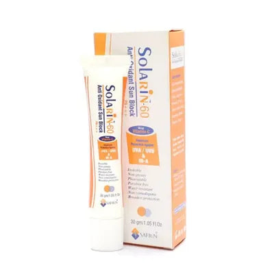 SOLARIN SPF 60 PA LOTION 30GM