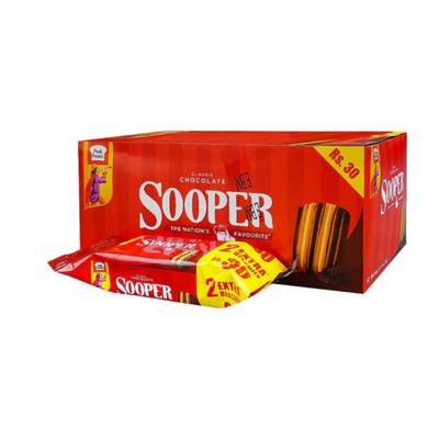 SOOPER BISCUITS MUNCH PACKS CHOCOLATE 12PCS