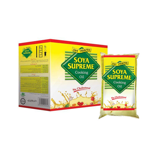 SOYA SUPREME COOKING OIL 1LITRE POUCH