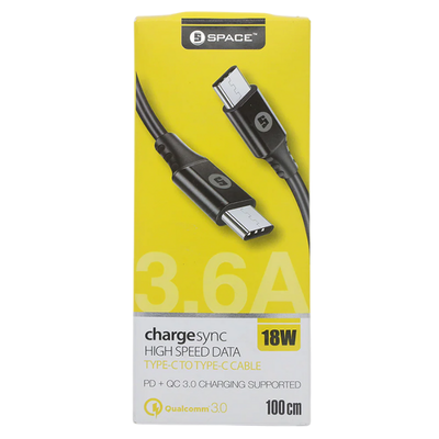 SPACE CE-470 TYPE-C TO TYPE-C CABLE