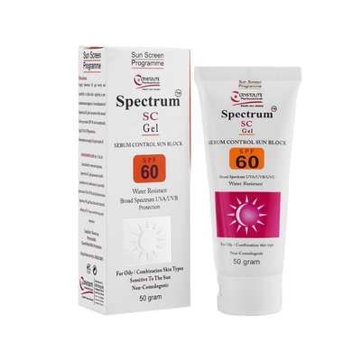 SPECTRUM GEL SC SPF60************