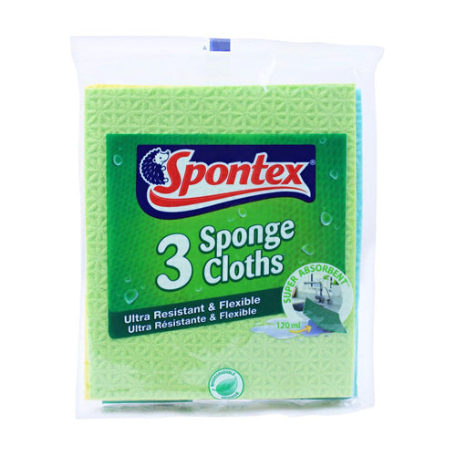 SPONTEX SPONGE CLOTH 3PCS