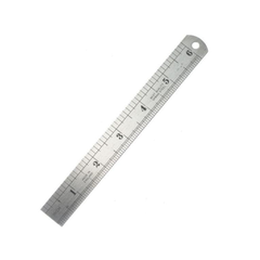 STEEL SCALE 6INCH