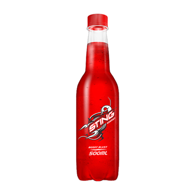 STING 500ML BOTTLE RED