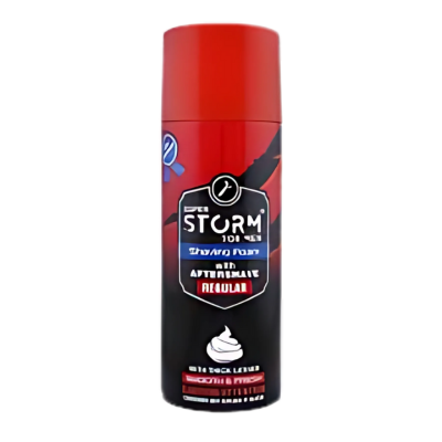 STORM FOR MEN SHAVING FOAM 200ML REGULAR