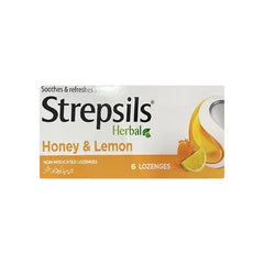 STREPSILS TAB CHEWABLE HONEY&LEMON 6S