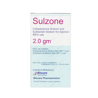 SULZONE INJ 2.0GM IV/IM