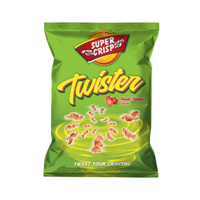 SUPER CRISP CHIPS TWISTER KETCHUP RS30