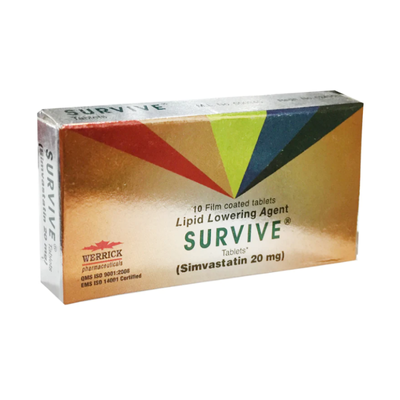 SURVIVE TAB AT 20MG