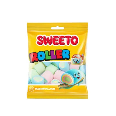 SWEETO MARSHMALLOWS 60GM ROLLER
