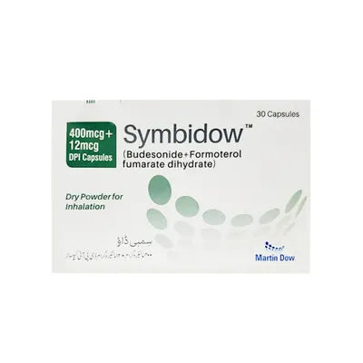 SYMBIDOW CAP 400+12MCG 30S