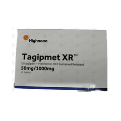 TAGIPMET TAB XR 50/1000MG 20S