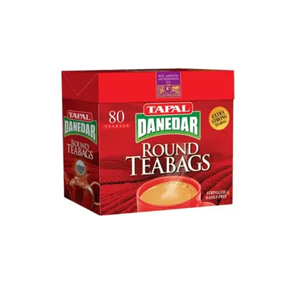 TAPAL DANEDAR TEA ROUND 80PCS BAGS 200GM