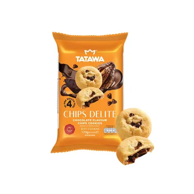 TATAWA COOKIES 120GM CHIPS DELITE
