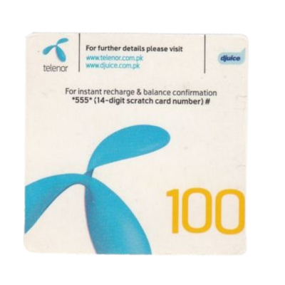 TELENOR CARD 100RS