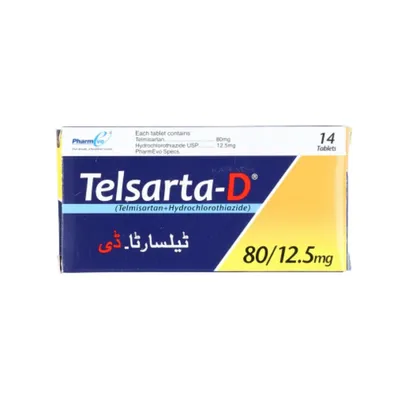 TELSARTA TAB D 80/12.5MG