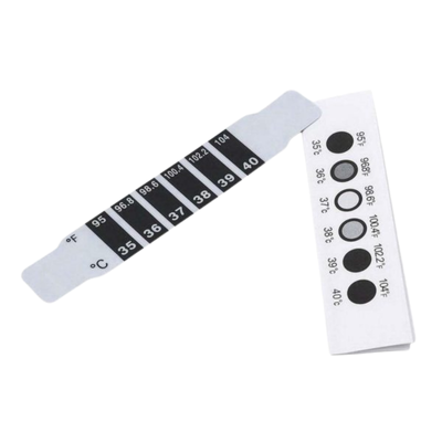 THERMOMETER TEST STRIP