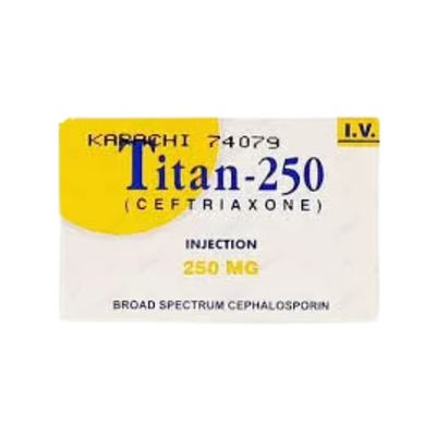 TITAN INJ 250MG IV