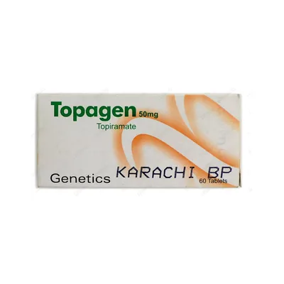 TOPAGEN TAB 50MG************