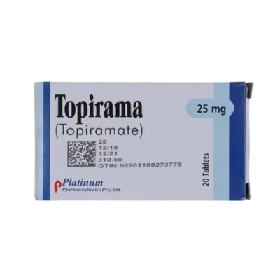 TOPIRAMA TAB 25MG