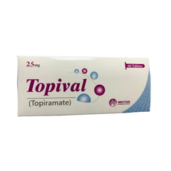 TOPIVAL TAB 25MG 60S