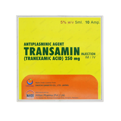 TRANSAMIN INJ 250MG IV/IM