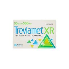 TREVIAMET TAB XR 50MG+500MG