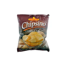 UNITED KING CHIPSINO CRINKLE SALTY CHIPS 65GM