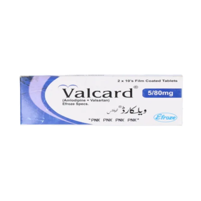 VALCARD TAB 5/80MG