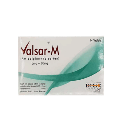 VALSAR TAB M 5/80MG