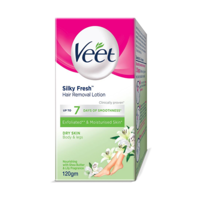 VEET LOTION 120GM DRY SKIN