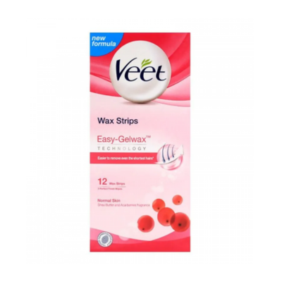 VEET WAX STRIPS 12S NORMAL