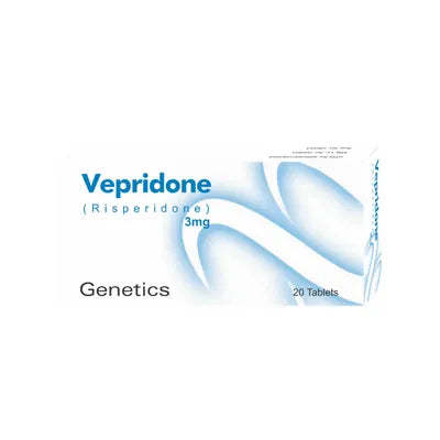VEPRIDONE TAB 3MG 20S