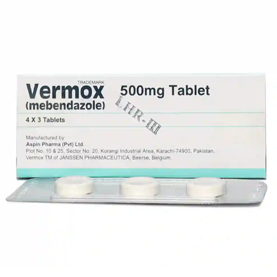 VERMOX TAB 500MG