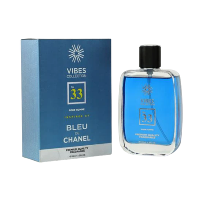 VIBES COLLECTION PERFUME 100ML MEN 33