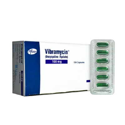 VIBRAMYCIN CAP 100MG