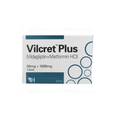VILCRET TAB PLUS 50MG/1000MG