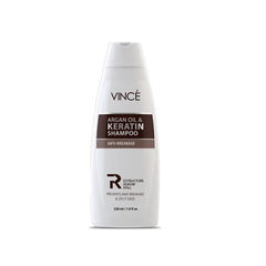 VINCE ARGAN OILKERATIN SHAMPOO 230ML ANTI BREAKAGE