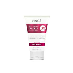 VINCE FACE WASH 120ML ADVANCE FRECKLE