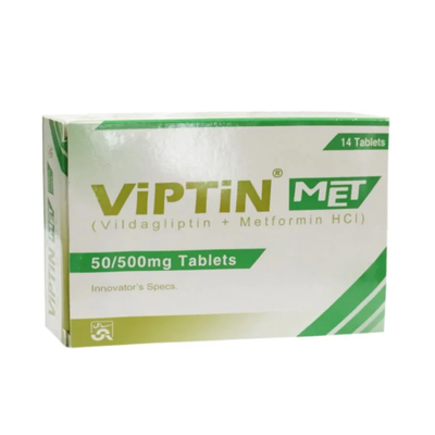 VIPTIN TAB MET 50/500MG