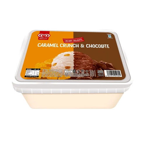 WALLS 1400ML CHOCOLATE CARAMAL CRUNCH TUB