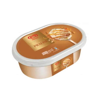 WALLS 800ML PRALINE