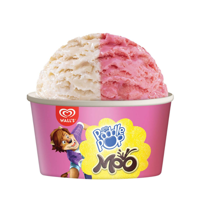 WALLS ICE CREAM MINI CUP STRAWBERRY VANILLA