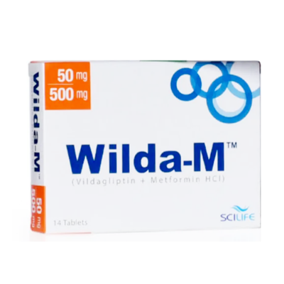 WILDA TAB M 50/500MG