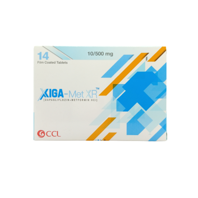 XIGAMET TAB XR 10/500MG
