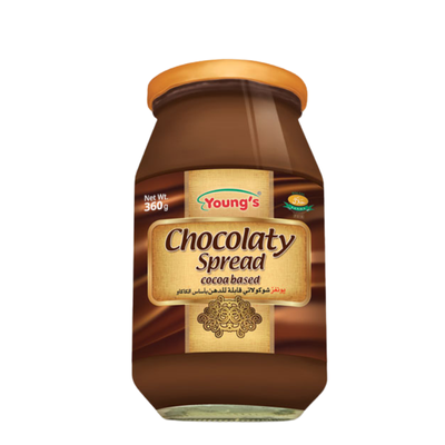 YOUNGS CHOCOLATE SPREAD 360GM