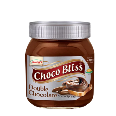YOUNGS CHOCO BLISS 350GM DOUBLE CHOCOLATE