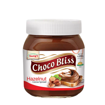 YOUNGS CHOCO BLISS 350GM HAZELNUT