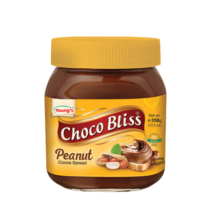YOUNGS CHOCO BLISS 350GM PEANUT